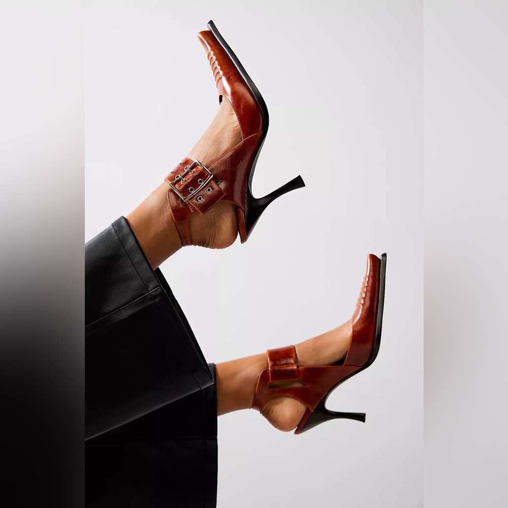 Jeffrey Campbell Brown Heels